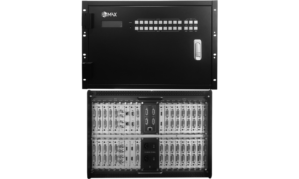 TR-C8SM3600 混合無縫矩陣8U主機(jī)框